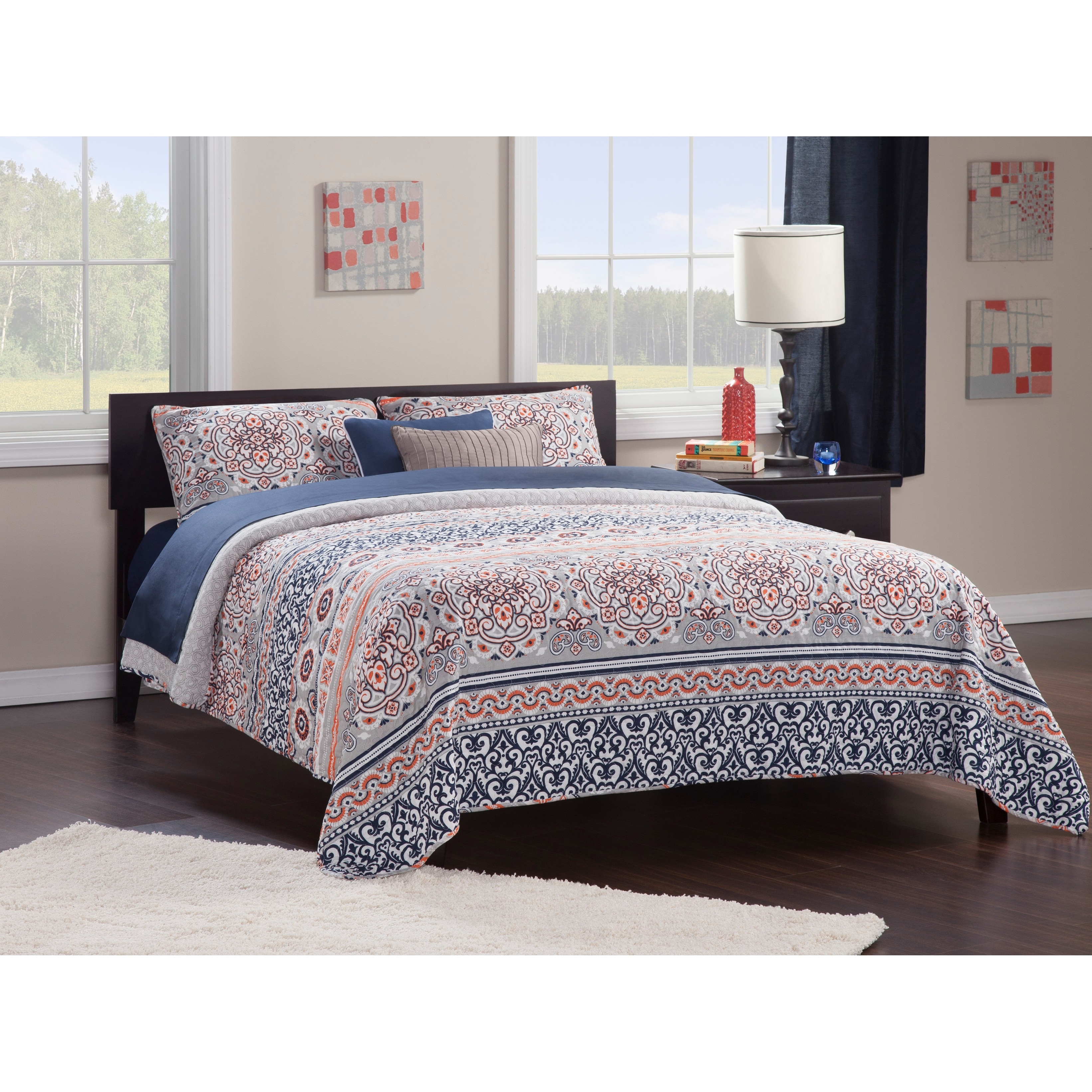 Orlando Full Platform Bed in Espresso