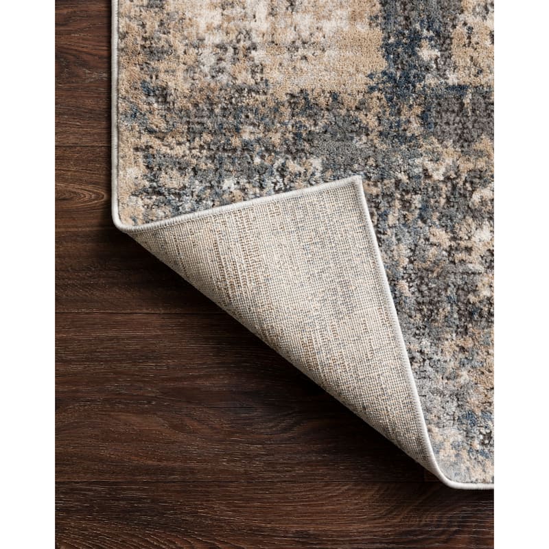 Alexander Home Josefina Distressed Abstract Contemporary Rug