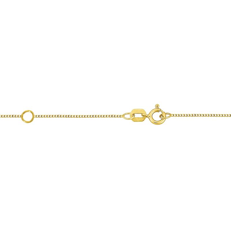 Auriya 3 1/2ctw Solitaire Moissanite Necklace 14k Gold - 9.8 mm