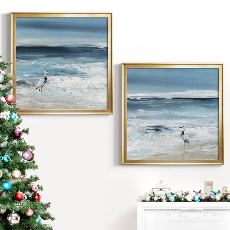 Tidal Fishing I Premium Framed Canvas - Ready to Hang