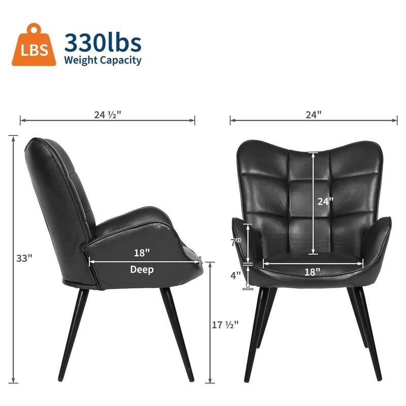 Modern Upholstered Kitchen Dining Room Accent Chairs for Kitchen, Restaurant