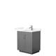 Option Dark Gray, Nickel Trim, Giotto Quartz Top