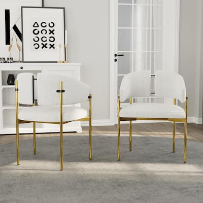 Classic and Luxurious Barrel Dining Chairs with Arms