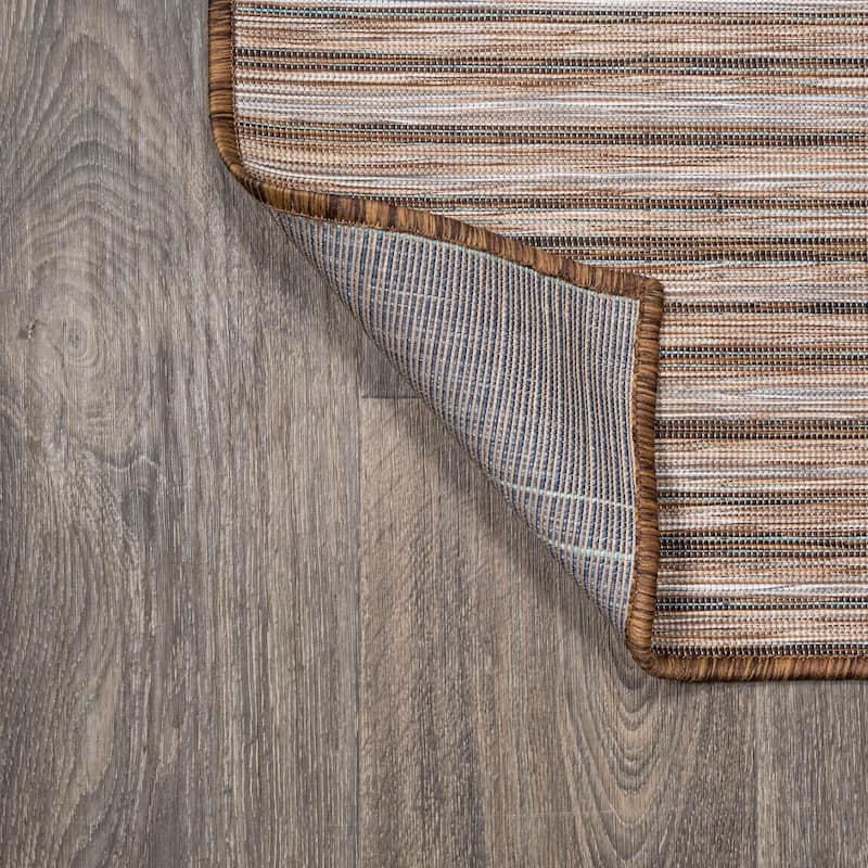 JONATHAN Y Alanya Modern Farmhouse Pinstripe Area Rug