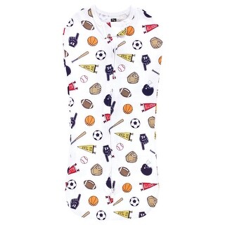 Hudson Baby Infant Boy Sleep Pod, Sports Fan, 0-2 Months - Sports Fan - 0-2 Months