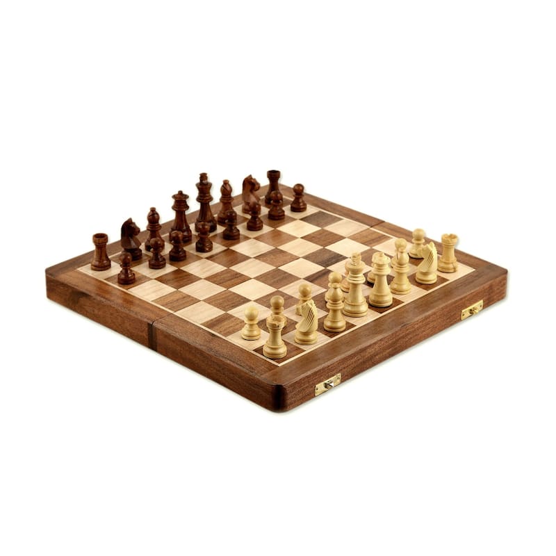 Novica Handmade Royal Delight Wood Chess Set