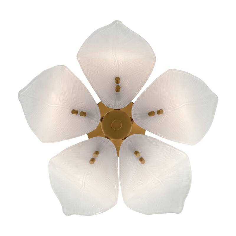 Metropolitan N2214 Orchid 5 Light 18" Wide Semi-Flush Bowl Ceiling