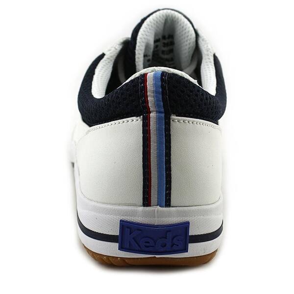 Shop Keds Rebellion Women Round Toe Leather White Tennis Shoe
