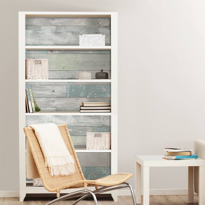 NuWallpaper Beachwood Peel & Stick Wallpaper - 216in x 20.5in x 0.025in