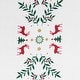preview thumbnail 5 of 3, Reindeer and Snowflakes Christmas Kitchen Tea Towels- 26" - Set of 2