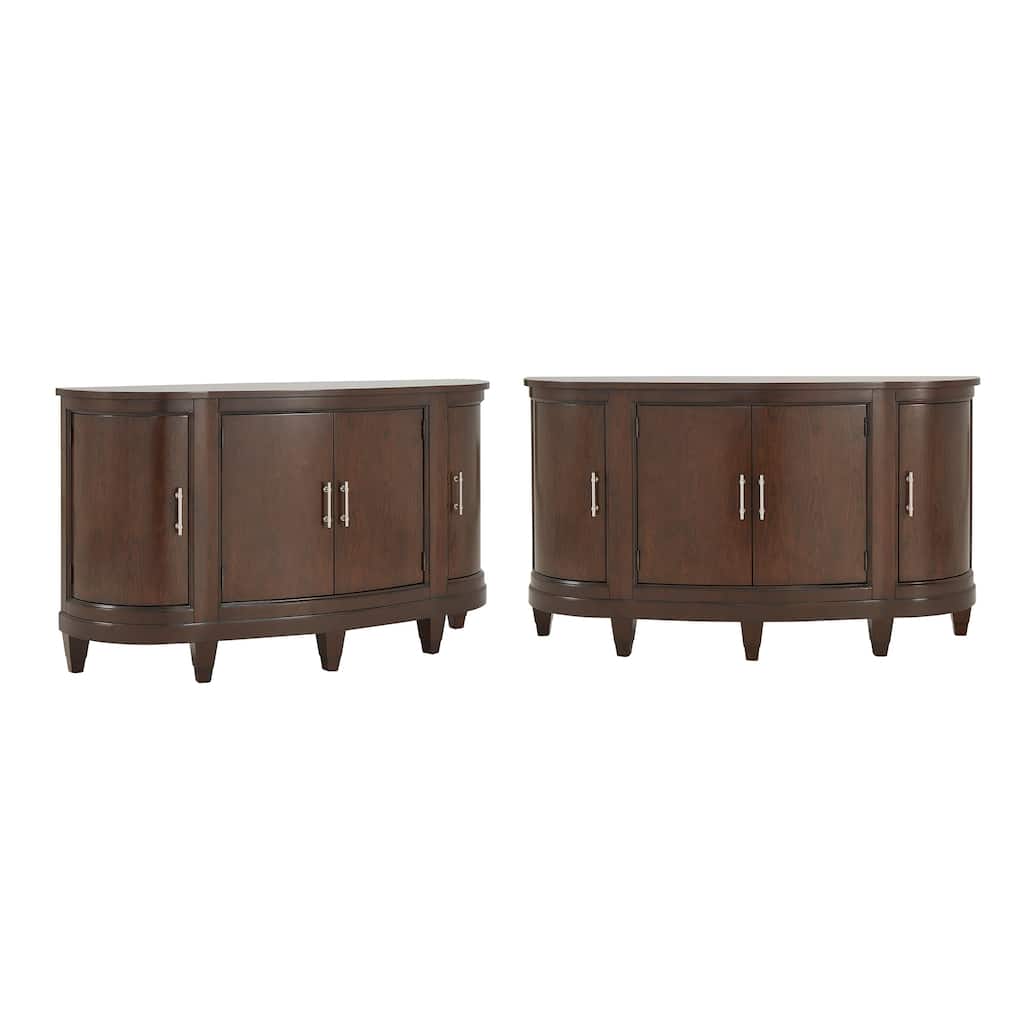 Tallinn Dark Cherry Wood Buffet Server