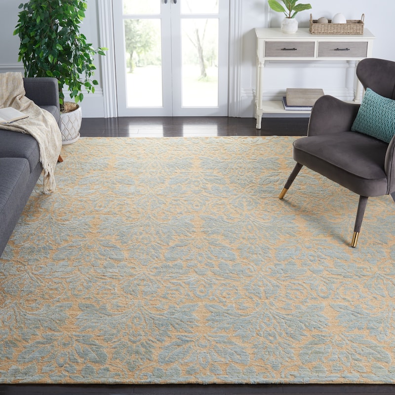 SAFAVIEH Hand-knotted Santa Fe Karmele Modern Wool Rug