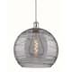 Option White Polished Chrome / Light Smoke Deco Swirl