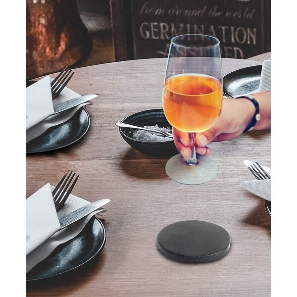 glass table coasters
