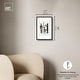 preview thumbnail 38 of 60, Bebop I Black Art Canvas Print by Art Remedy