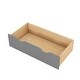 preview thumbnail 15 of 15, Twin Size Solid Wood Platform Bed Frame with Storage Drawers With Storage Drawers,Footboard and Headboard