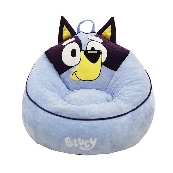 slide 2 of 4, Bluey Kids Foam Filled Bean Bag Chair