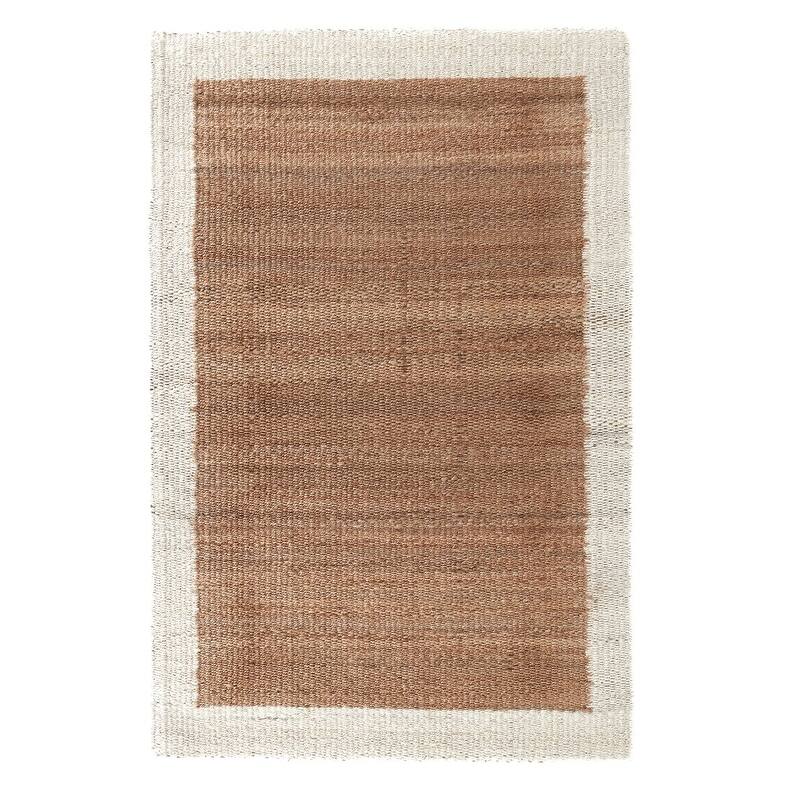 Frame Natural Jute Area Rug by Kosas Home - 8x10
