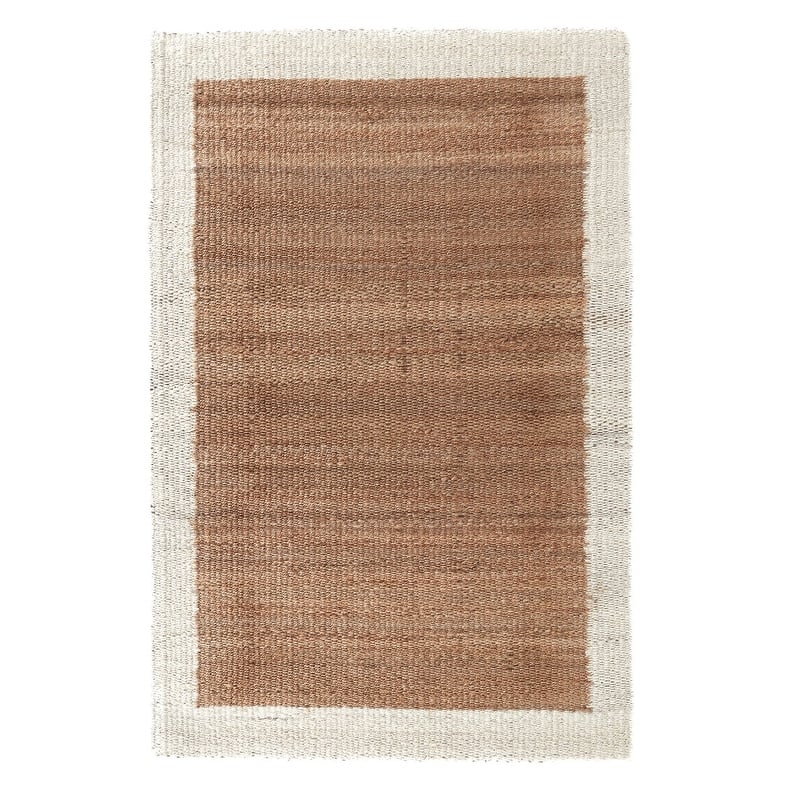 Frame Natural Jute Area Rug by Kosas Home