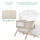 preview thumbnail 12 of 10, Evolur Stellar Bassinet and Bedside Sleeper