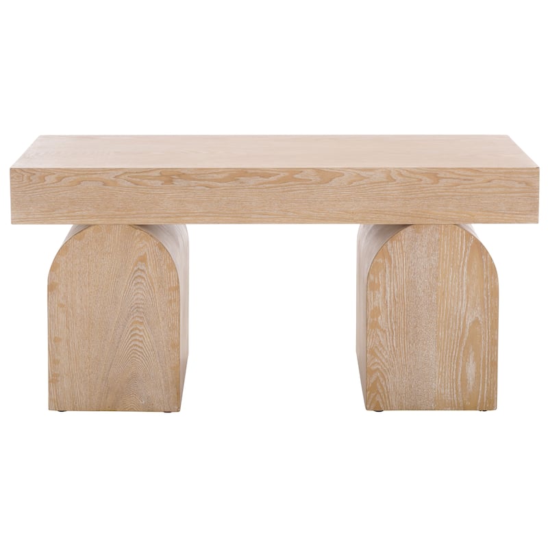 SAFAVIEH Hanra Modern Bench, Fully Assembled - 36"W x 15"D x 18"H