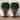 Pure Garden 16x18-Inch Outdoor Planter 2-Pack - Plastic Urn Planters