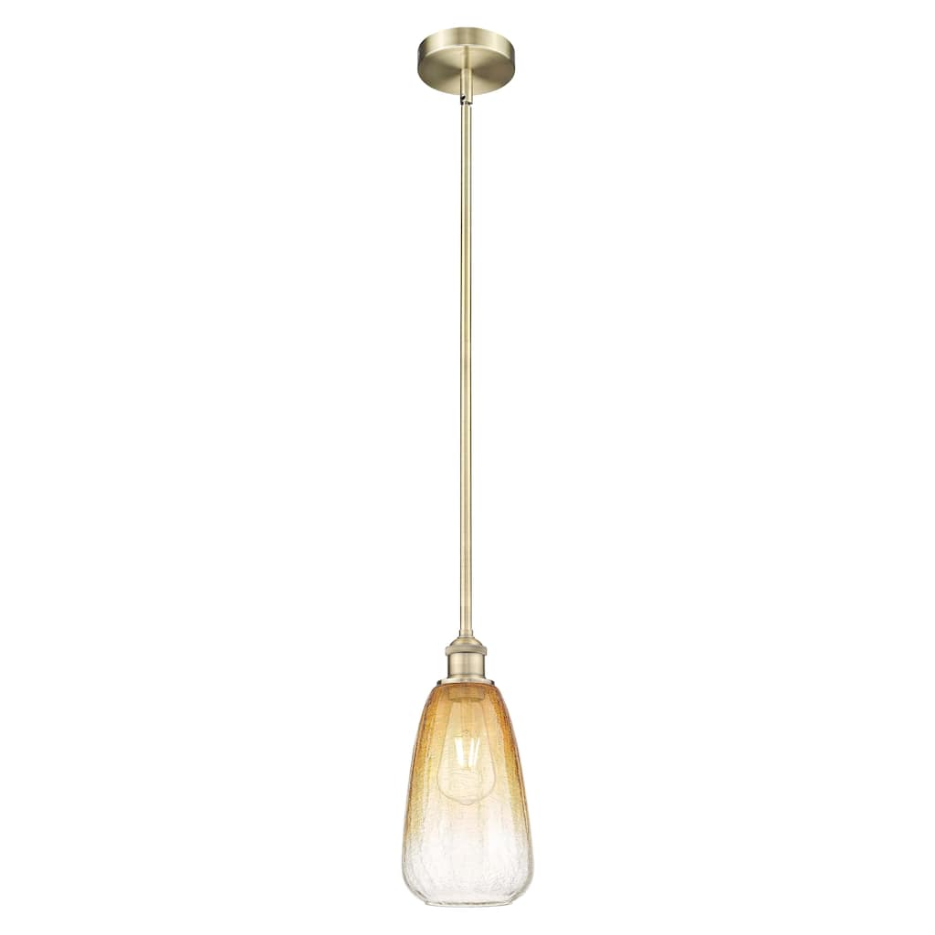 Innovations Lighting Endless Possibilities Edison - Brookhaven Almond - 1 Light 6" Stem Hung Mini Pendant