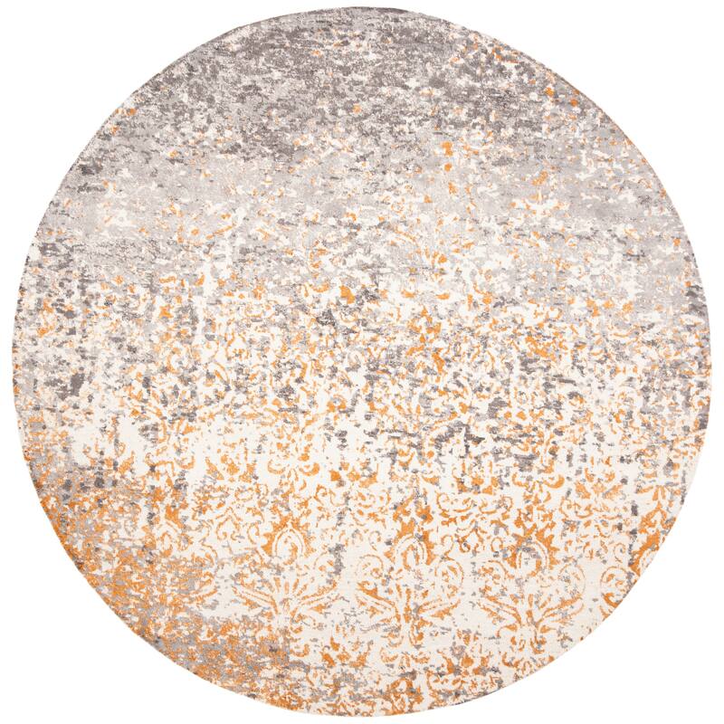 SAFAVIEH Hand-knotted Expression Dagrund Vintage Abstract Viscose Rug