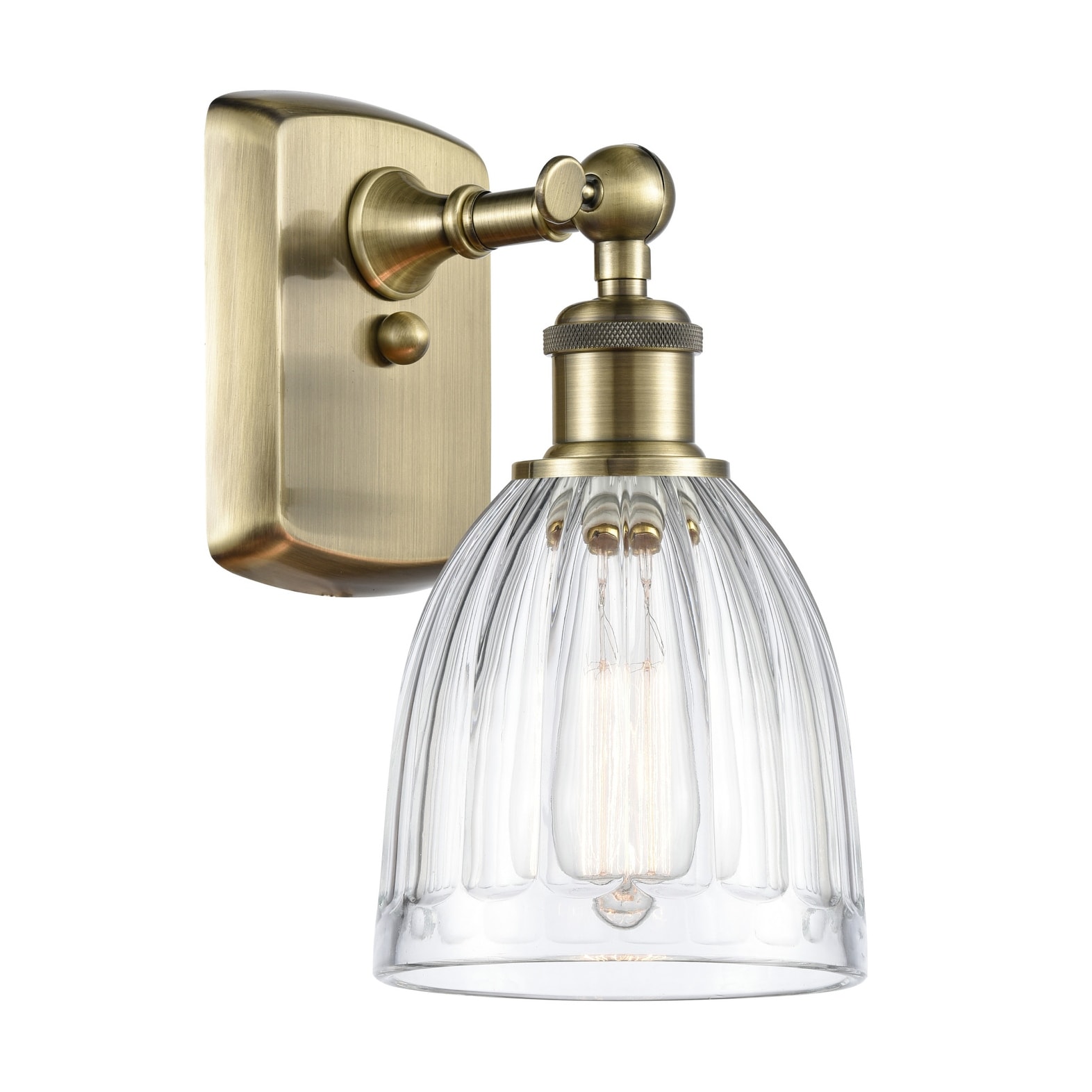 Innovations Lighting 516-1W-9-6 Brookfield Sconce Brookfield 9" Tall