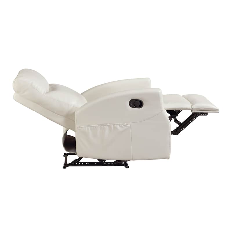 Centralia 29" Faux Leather Manual Recliner, Armrest with Pocket