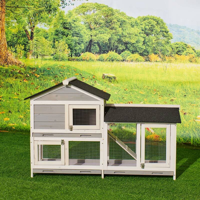 Durable Chicken House Waterproof Wooden Animal Hutch