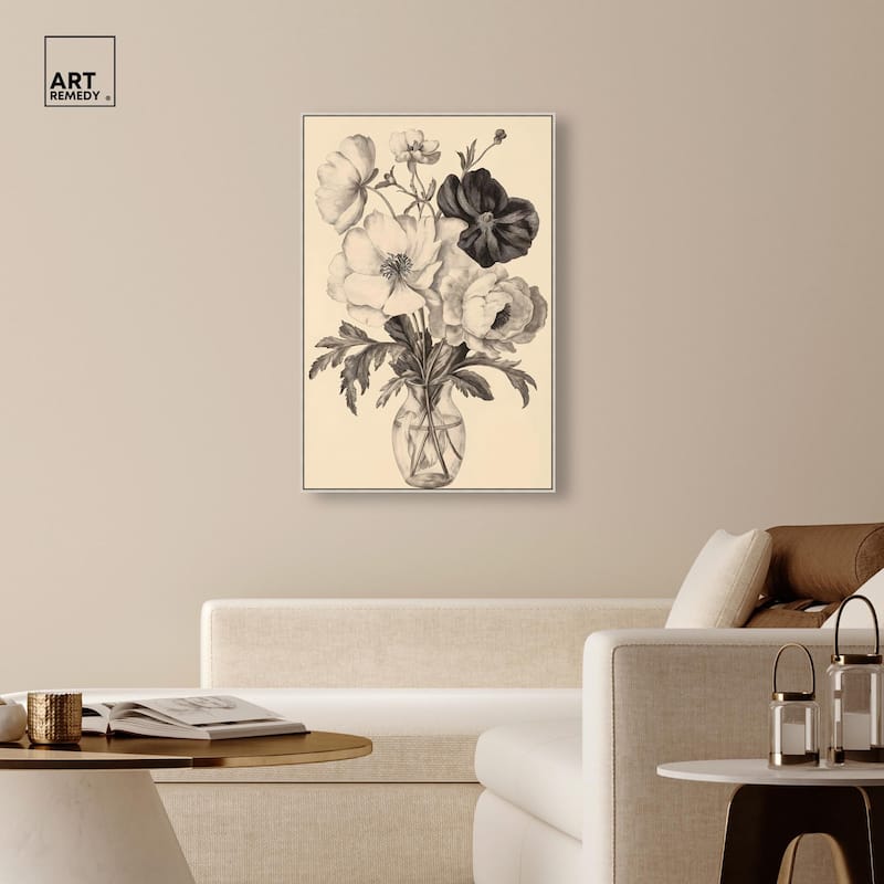 Herbarium's Hush II Canvas by Art Remedy