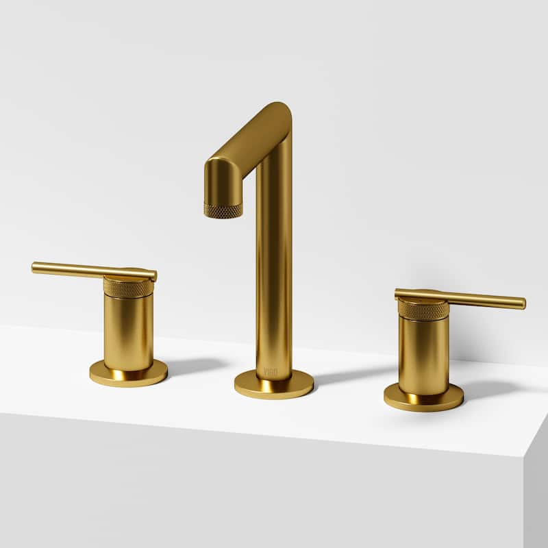 VIGO Sterling 7" H 2-Handle Widespread Bathroom Faucet