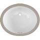 preview thumbnail 3 of 4, PROFLO PF1512U Comstock 17" Oval Vitreous China Undermount Bathroom