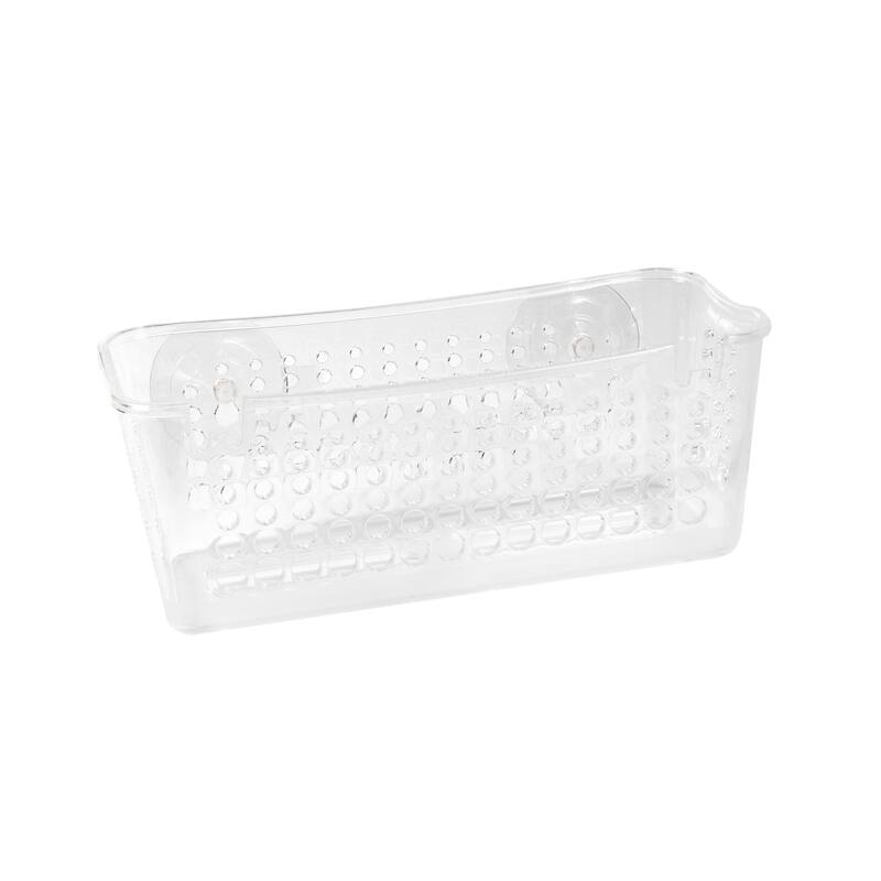 Kenney Suction Cup Basket Shower Caddy - Clear