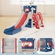 preview thumbnail 5 of 16, Toddler Slide, 6 in 1 Kids Indoor Slide for Toddlers 1-3, Baby Slide for Indoor Outdoor, L Shaped Slide for Kids Playset