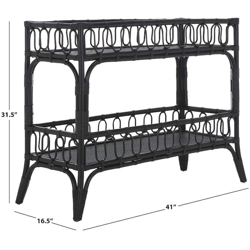 SAFAVIEH Isaiah 2-Tier Storage Unit - 41"W x 17"D x 32"H