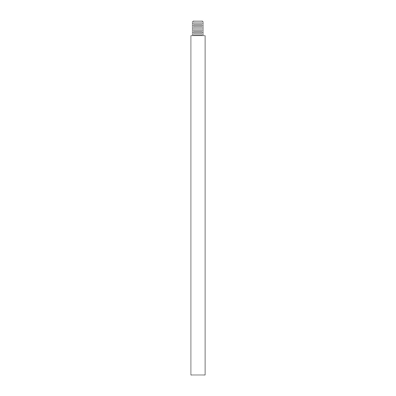 Kichler 12" Downrod Accessory - 5/8" Diameter - Champagne Gold