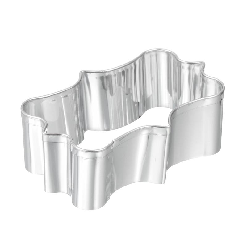 Cookie Cutter for Baking Stainless Steel Medium Rectangular Frame 2