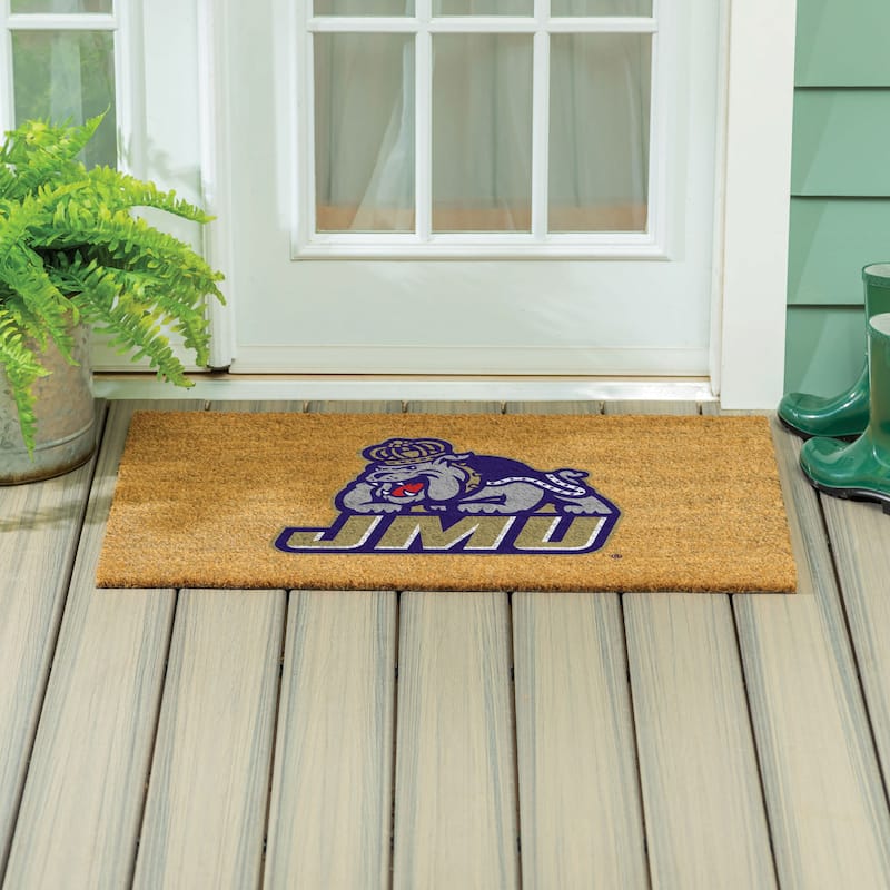 James Madison University Full Color Indoor/Outdoor Coir Mat
