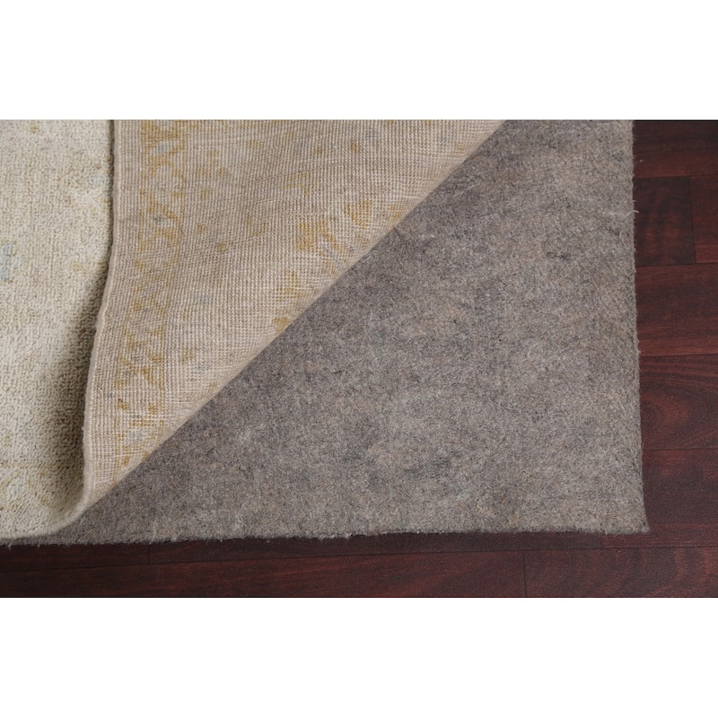 Vegetable Dye Wool Traditional Peshawar Chobi Area Rug Hand-knotted - 7'9" x 9'3"