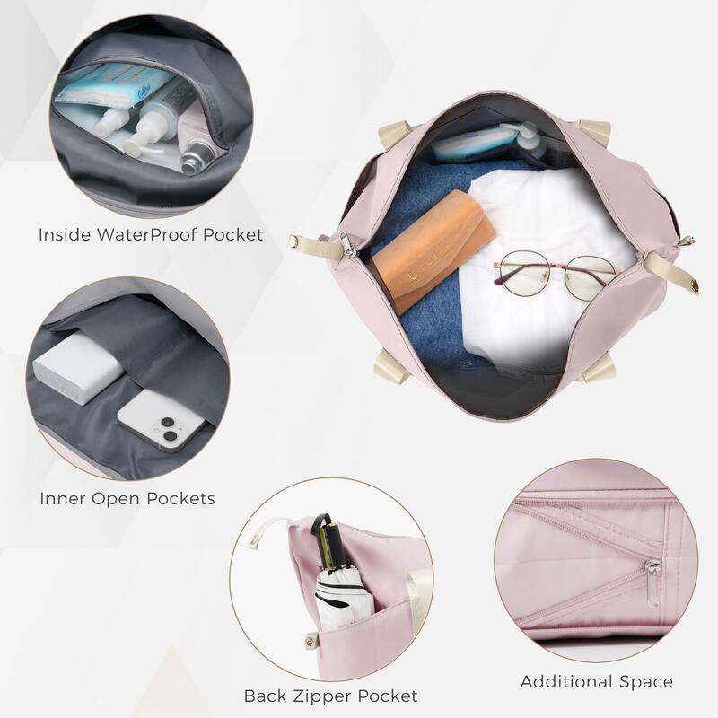 Durable ABS 4-Piece Luggage Set with USB Port, Expandable Suitcases, Spinner Wheels, Cup Holder & Travel Bag