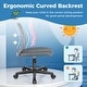 preview thumbnail 10 of 38, Costway Height-adjustable Ergonomic Kids Desk Chair with Universal - See Details