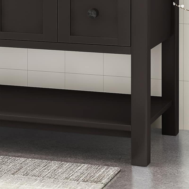 Jamison 48" Wood Bathroom Vanity (Counter Top Not Included) by Christopher Knight Home