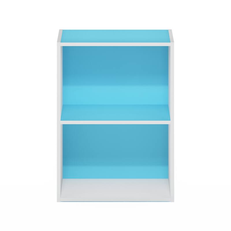 Furinno Luder 2-Tier Open Shelf Bookcase