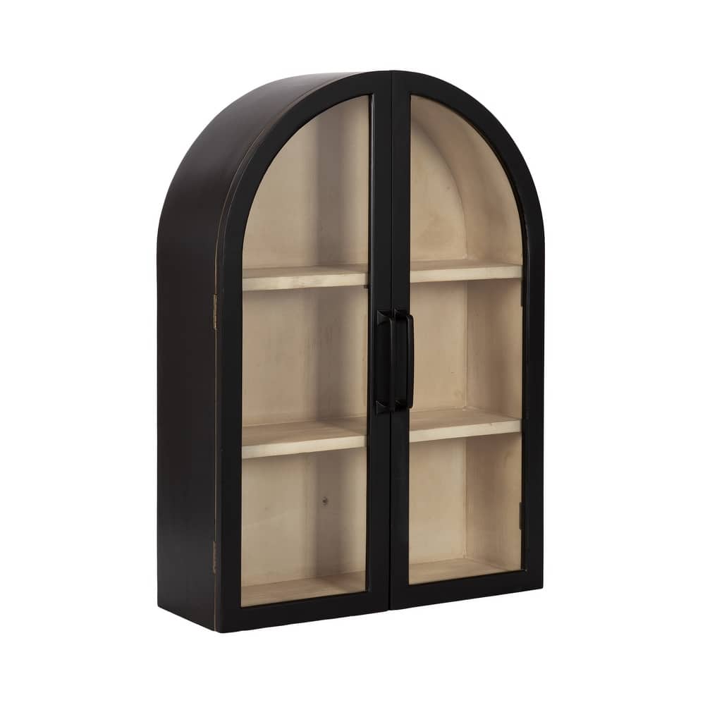 Kate and Laurel Arcott Arch Wall Cabinet