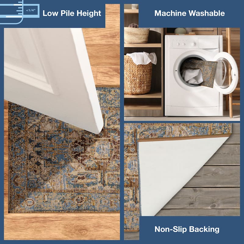 Liora Manne Esencia Heriz Indoor/Outdoor Mat