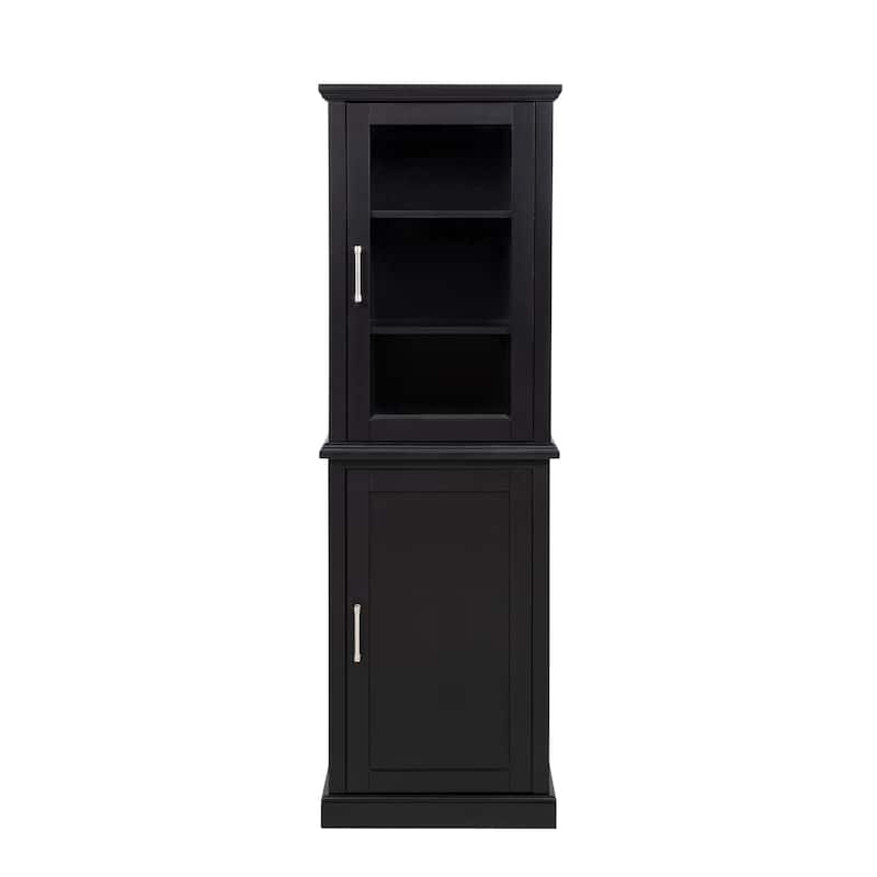 Serenity Tall Cabinet Black