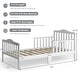 preview thumbnail 10 of 44, Costway Kids Toddler Wood Bed Bedroom Furniture w/ Guardrails - See Details