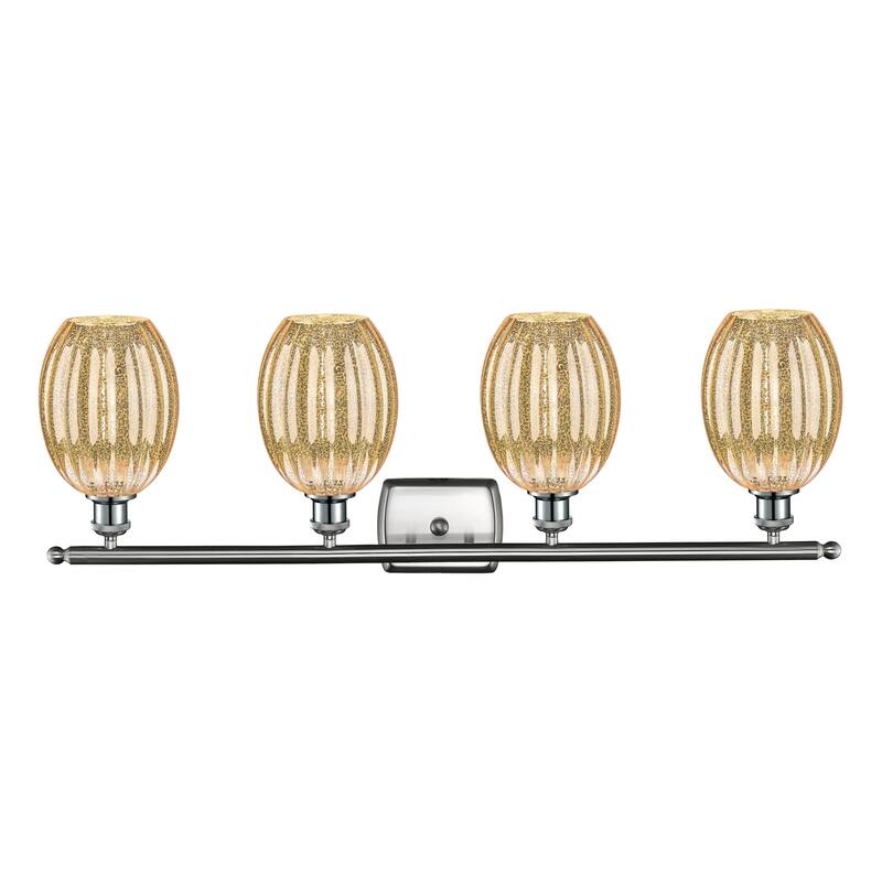 Innovations Lighting Endless Possibilities Ballston - Preston - 4 Light 36" Bulb Shade Bath Vanity Light